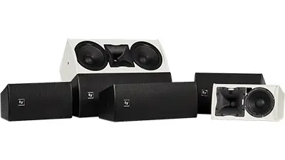 EVU Ultra-Compact 2-Way Speaker Systems